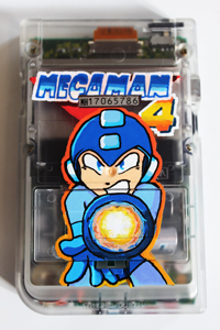 Custom Game Boy Pocket Megaman 4