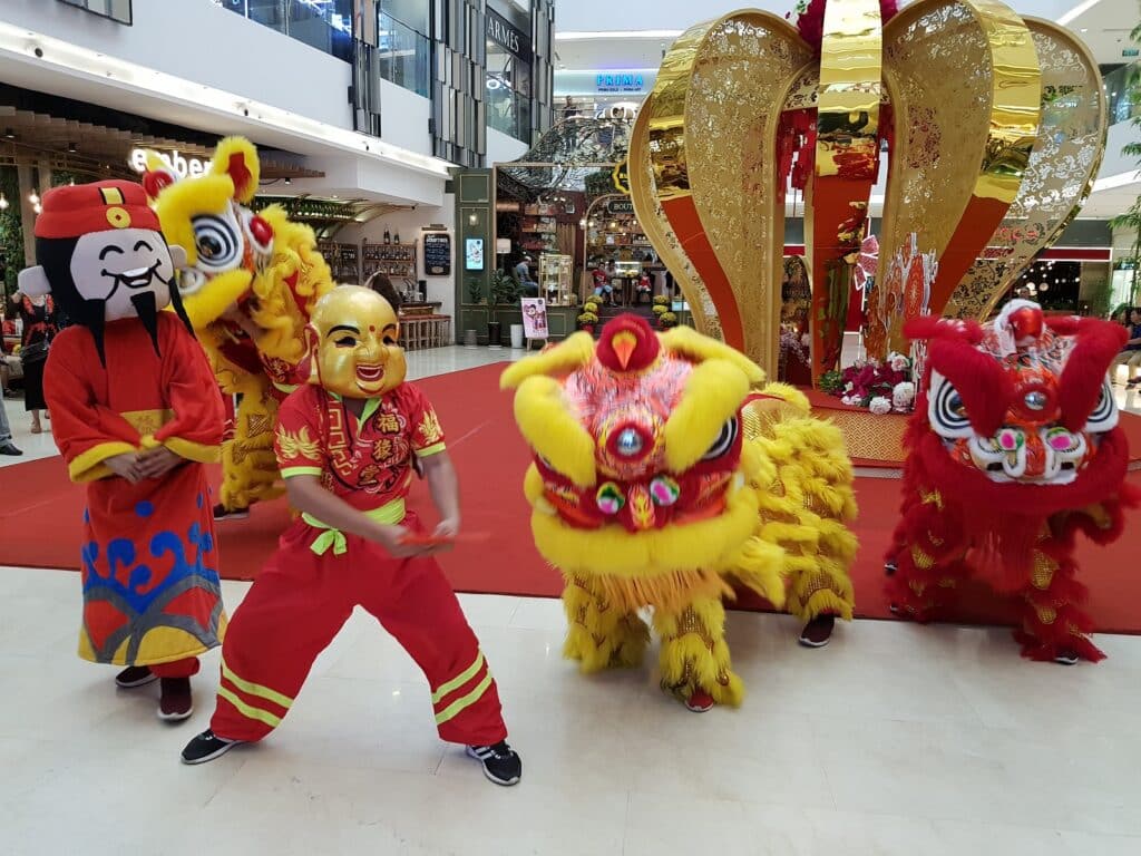 La fête du Têt et la danse des lions