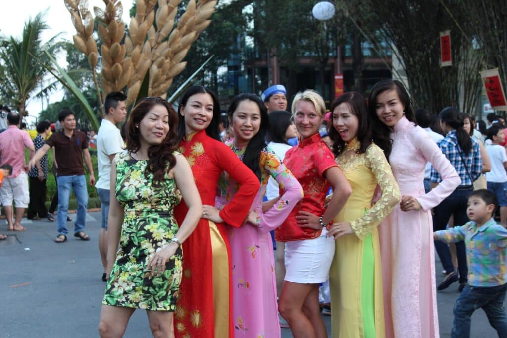 La fête du Têt et les Ao Dai