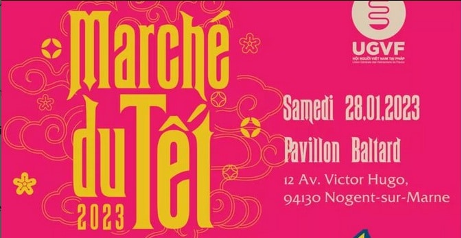 Marché du Tet 2023 Pavillon Baltard La Maison du Vietnam
